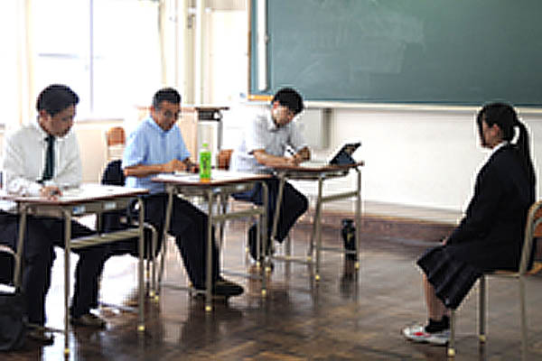 面接風景 面接風景